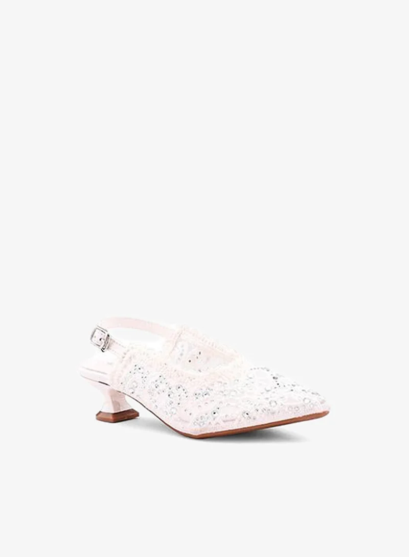 Cuple Girls Slingback Heels