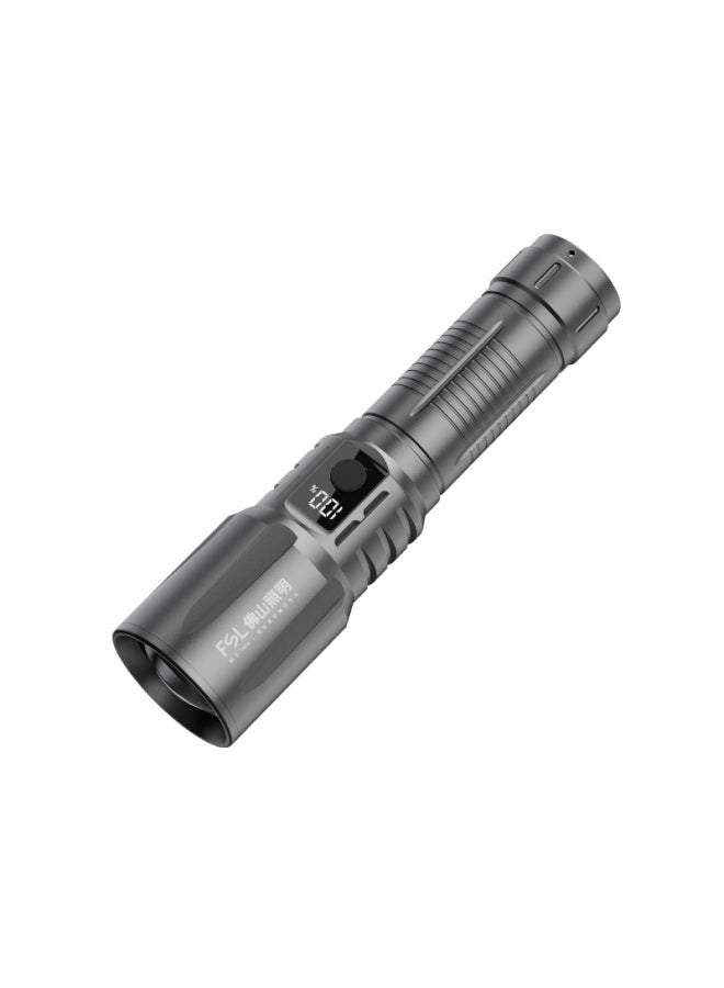 Fsl Flashlight High Brightness Zoom Rechargeable Long-range Laser Spotlight Outdoor Emergency Lamp For Home Use - Image 2