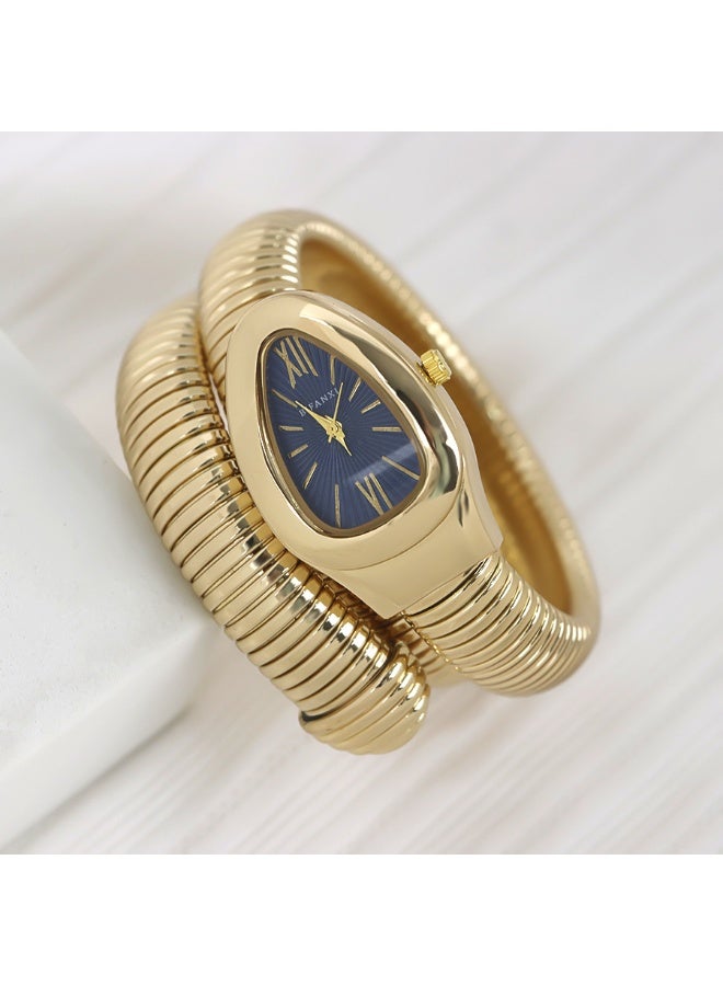 BIFANXI Creative and Unique Snake-Shaped Quartz Watch Bracelet for Women - Image 1