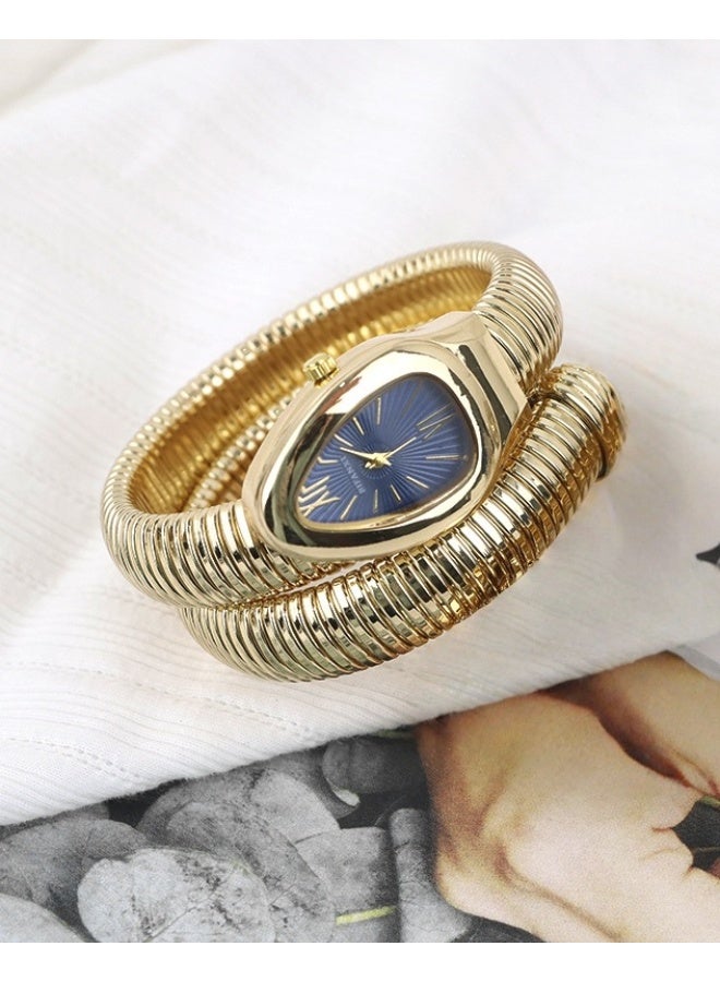 BIFANXI Creative and Unique Snake-Shaped Quartz Watch Bracelet for Women - Image 3