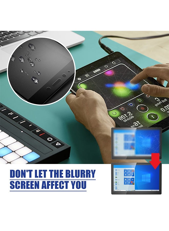JUE FISH Coating Agent,Multifunctional Nano Screen Hydrophobic Coating Liquid with Cleaning Cloth for Phone Tablet Laptop Screen Protection,30ml - Image 2