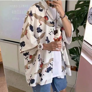 Japanese Retro Sun-Proof Kimono Shirt Mens White - pzsku/Z9CFABA135E623D675C88Z/45/_/1730880182/c5f2fc36-0798-4fa5-ac96-74335698a922
