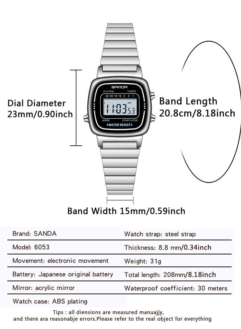 SANDA Women Classic Quartz Watch Fashion Female Elegant Clock Boy Girl Gift Watches Casual Ladies Waterproof Wristwatch Give Box - Image 4