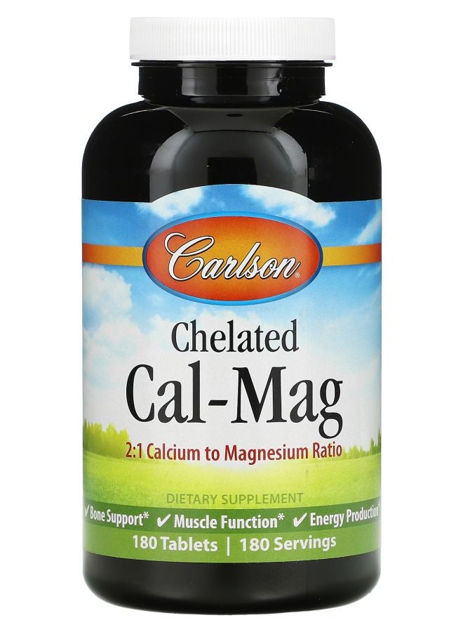 Chelated CalMag 180 Tablets
