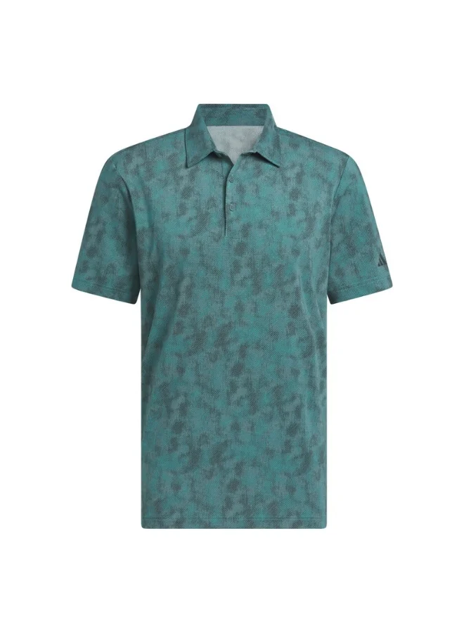 adidas Adidas Ult Txt Prt Green Polo Shirt (Short Sleeve) Polo Shirts For Men