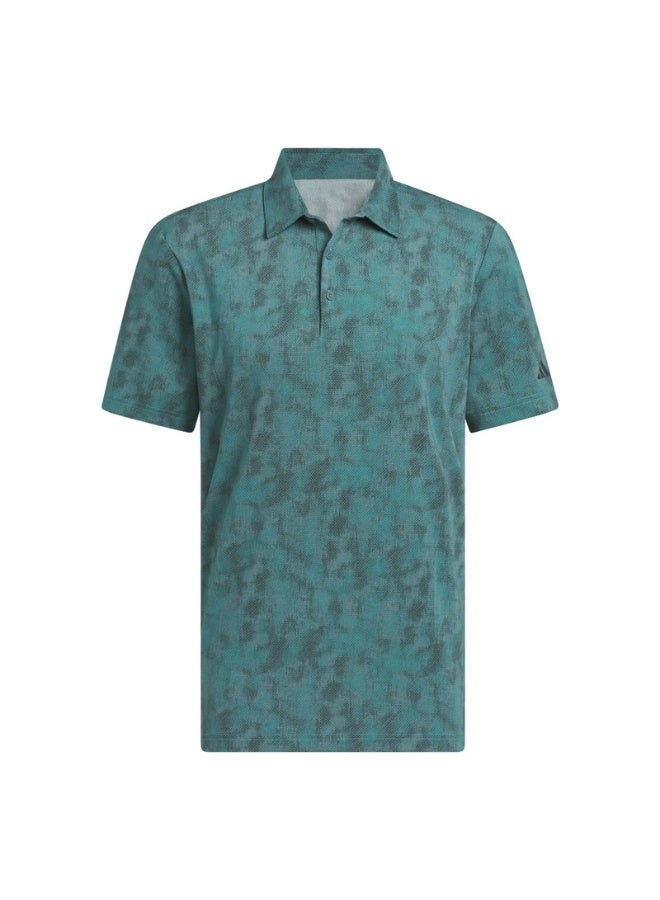 اديداس قميص بولو أخضر بأكمام قصيرة للرجال - Image 2