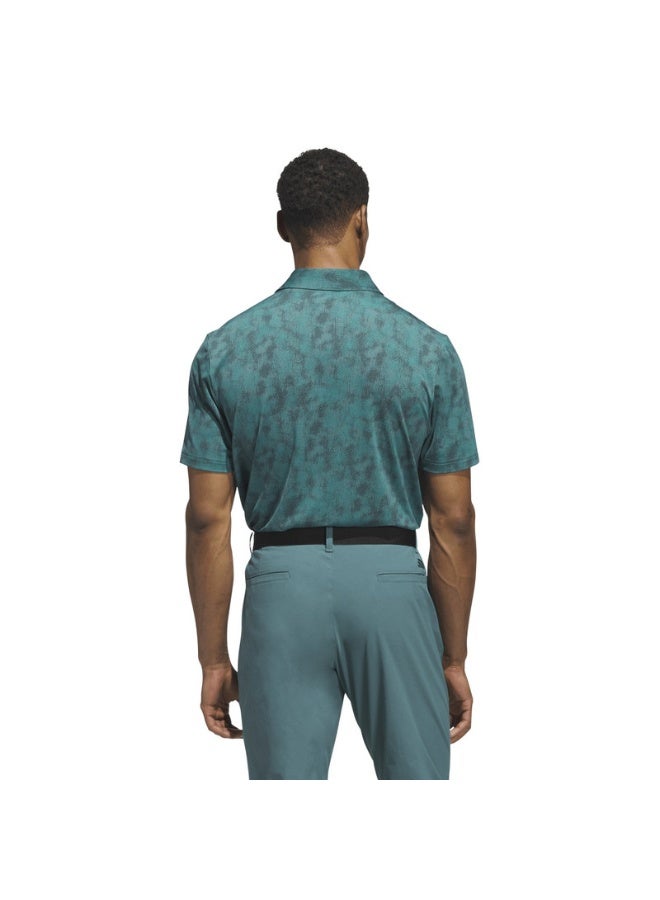 اديداس قميص بولو أخضر بأكمام قصيرة للرجال - Image 4