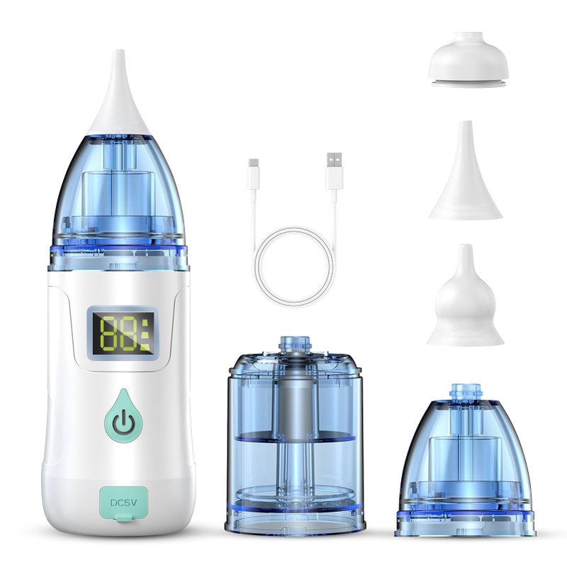 SOLARAE 1PCS Automatic Nose Cleaner with 3 Silicone Nose Tips, Rechargeable Portable - Image 1