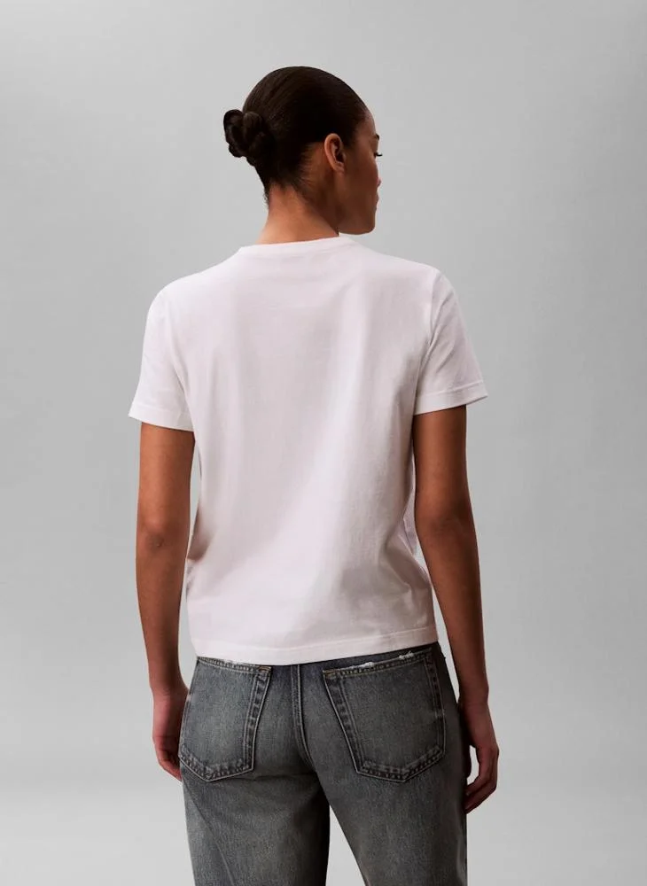 Calvin Klein Jeans Casual Woven Label Classic Fit T-Shirt