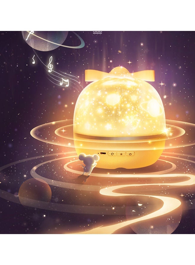 NIBEMINENT Starlight Night Light Warm White 3.1x13.1x13.9cm - Image 3