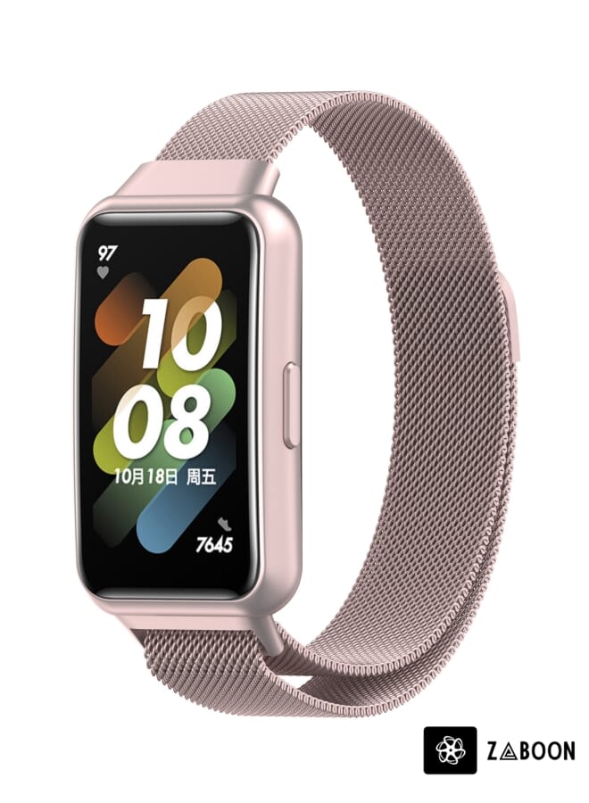 Zaboon Huawei Band 7 Milan Magnetic Watch Band - Image 1