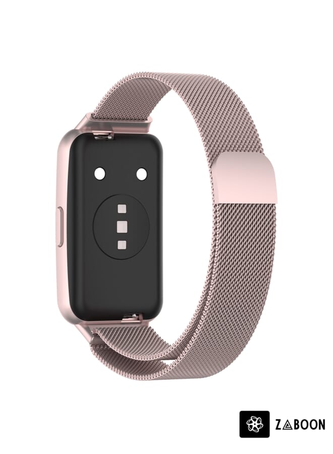 Zaboon Huawei Band 7 Milan Magnetic Watch Band - Image 4
