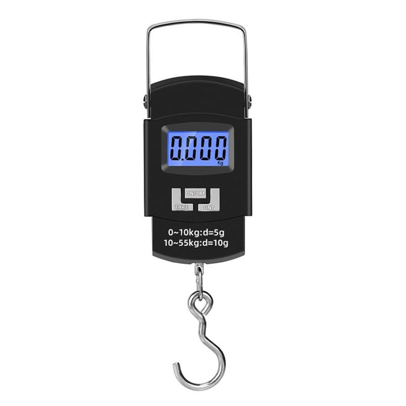 Portable Luggage Scale 50kg/110lb Electronic Digital Suitcase Weight Scale with Hook - Image 1