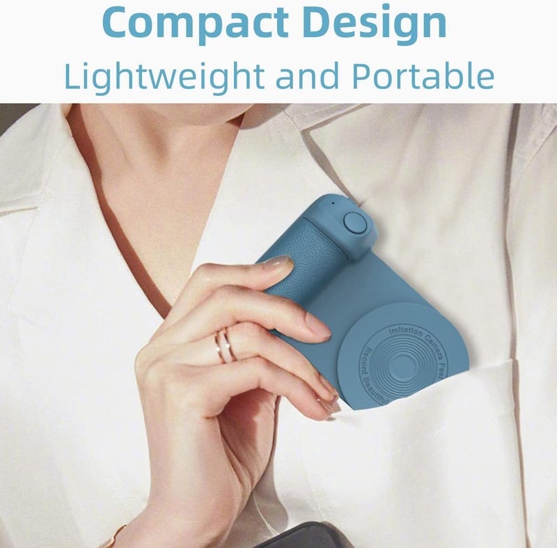 Magnetic Camera Handle Bluetooth Bracket, Magnetic Camera Handle Photo Bracket, 3 in 1 Camera Holder Grip Charging, Smartphone Selfie Grip Bluetooth Stabilizer Mount for Selfie Lovers (Blue-Upgrade) Blue-Upgrade - Image 5