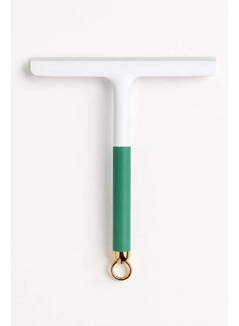 MOMENT Professional Floor Squeegee with Long Handle, 25 * 30 CM Multi-Purpose Water Wiper, Large Heavy Duty Squeegee for Floor, Bathroom, Shower, Window, Glass Cleaning, Tiles, Garage, Deck - Image 1