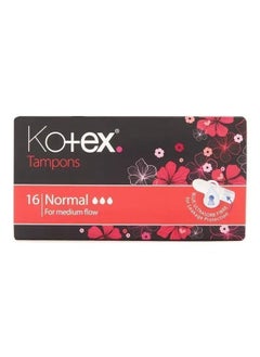 Kotex Tampons, Normal, 16 Pcs 