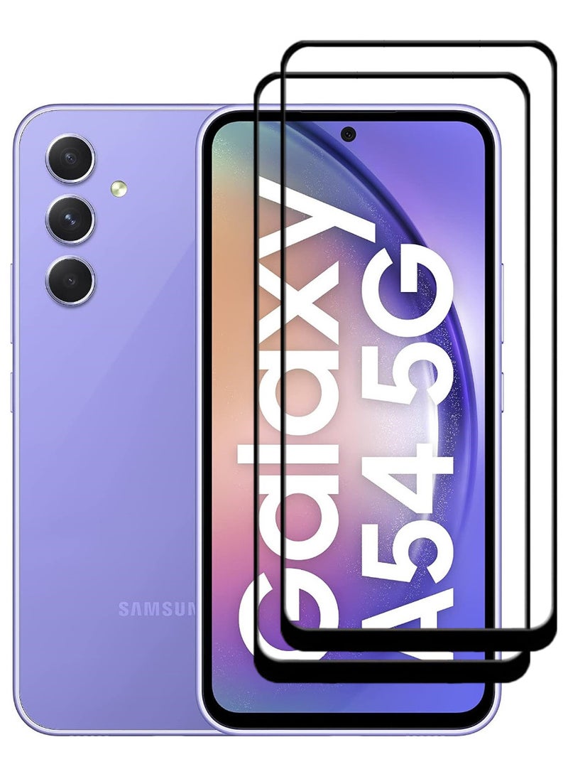 أكاليكس قطعتين، حماية شاشة، لهاتف سامسونج جالاكسي A54، جودة ممتازة. - Image 1