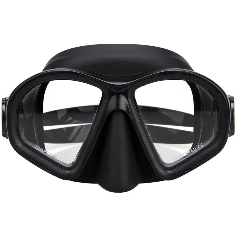 Bluejw Colorful Silicone Strap Low Volume Snorkeling Diving Mask Half Face Spearfishing Diving Mask - Image 3
