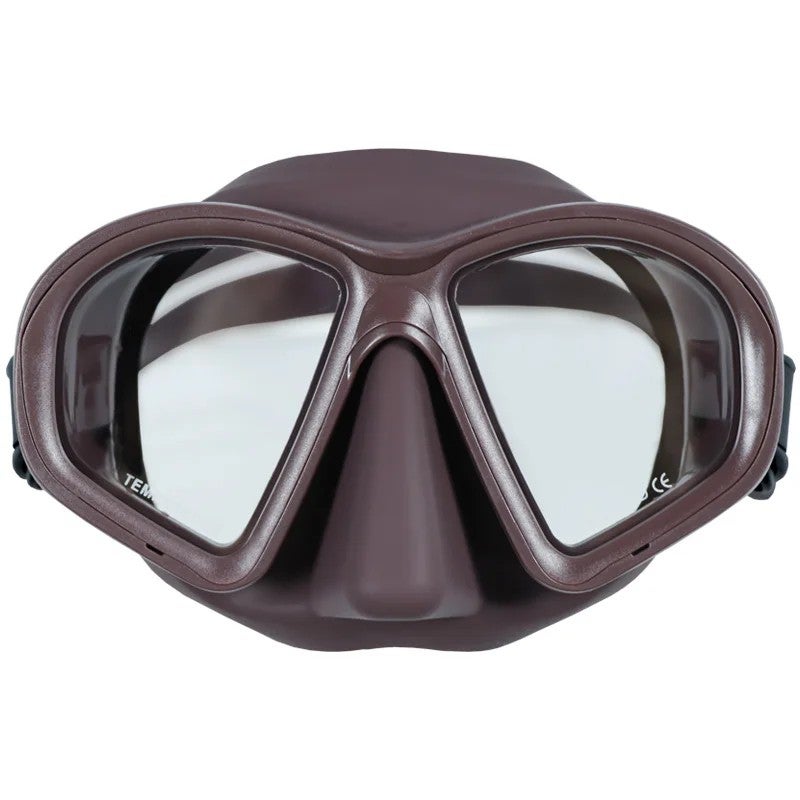 Bluejw Colorful Silicone Strap Low Volume Snorkeling Diving Mask Half Face Spearfishing Diving Mask - Image 5