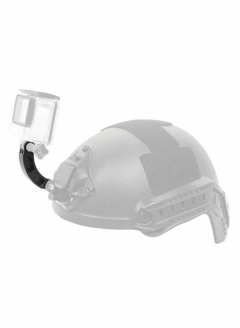 Aluminum Alloy Curved Extension Pivot Arm Mount, Adjustable Monopod Bracket for GoPro Hero  - Image 2