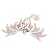 Kizcmvre 3D Printed Dragon with Wings Articulated 7 Inch Pink Flying 3D Printed Dragon Toy3D Printed Animal Fidget Toy for Creative Desk Pet Decor Fun GiftPink - Image 2