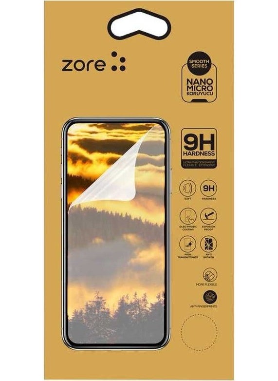 ZORE - Techno Face Xiaomi Redmi Note 5A Nano Micro Tempered Screen Protector - Image 1