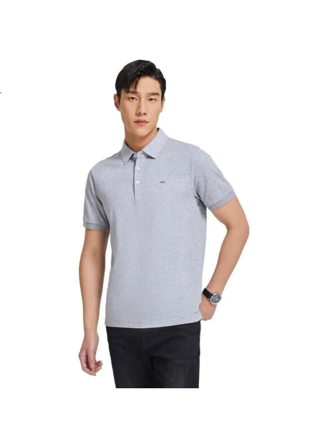 Youngor Men'S T-Shirt Summer, Young Men'S Business Casual Short-Sleeve T-Shirt, Vspc533066Dca, Gray, 2Xl - Image 1