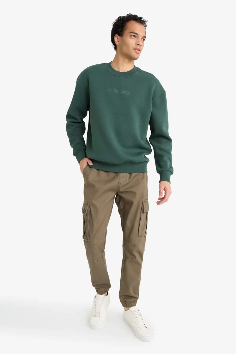 Defacto  Regular Jogger With Cargo Pocket Trousers for Men | Best Price UAE