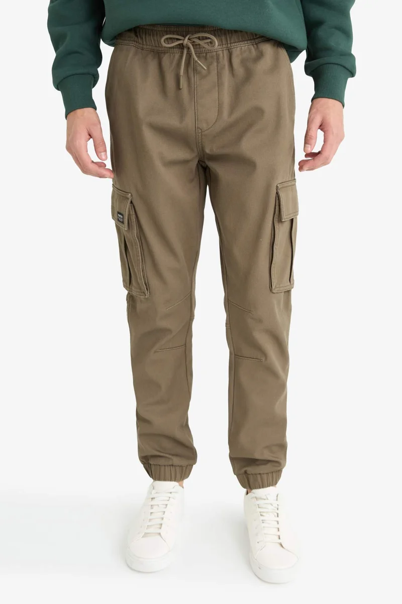 Defacto  Regular Jogger With Cargo Pocket Trousers for Men | Best Price UAE