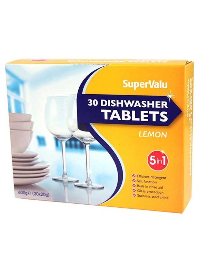 Dishwasher Tablets Lemon - 30 x 20g