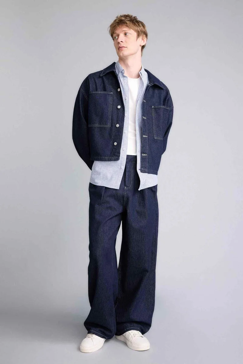 ديفاكتو Cotton Oversize Jacket