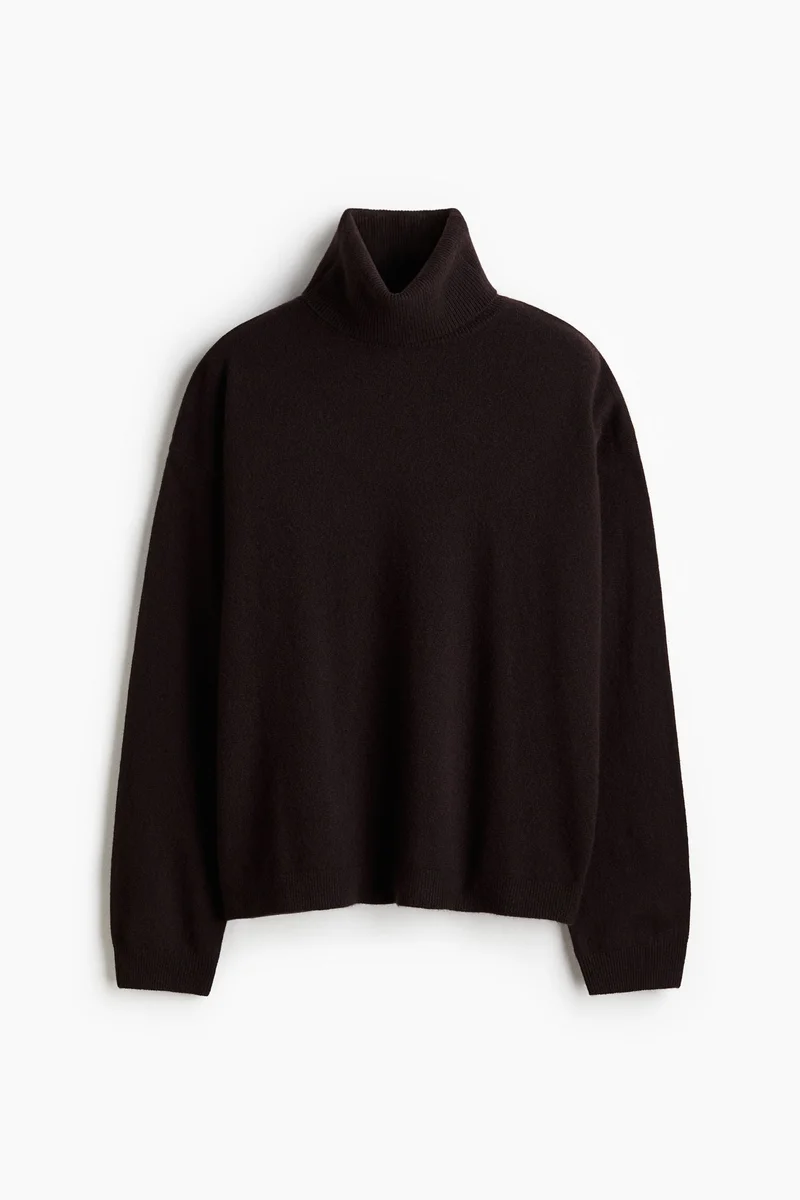 H&M Cashmere polo-neck jumper