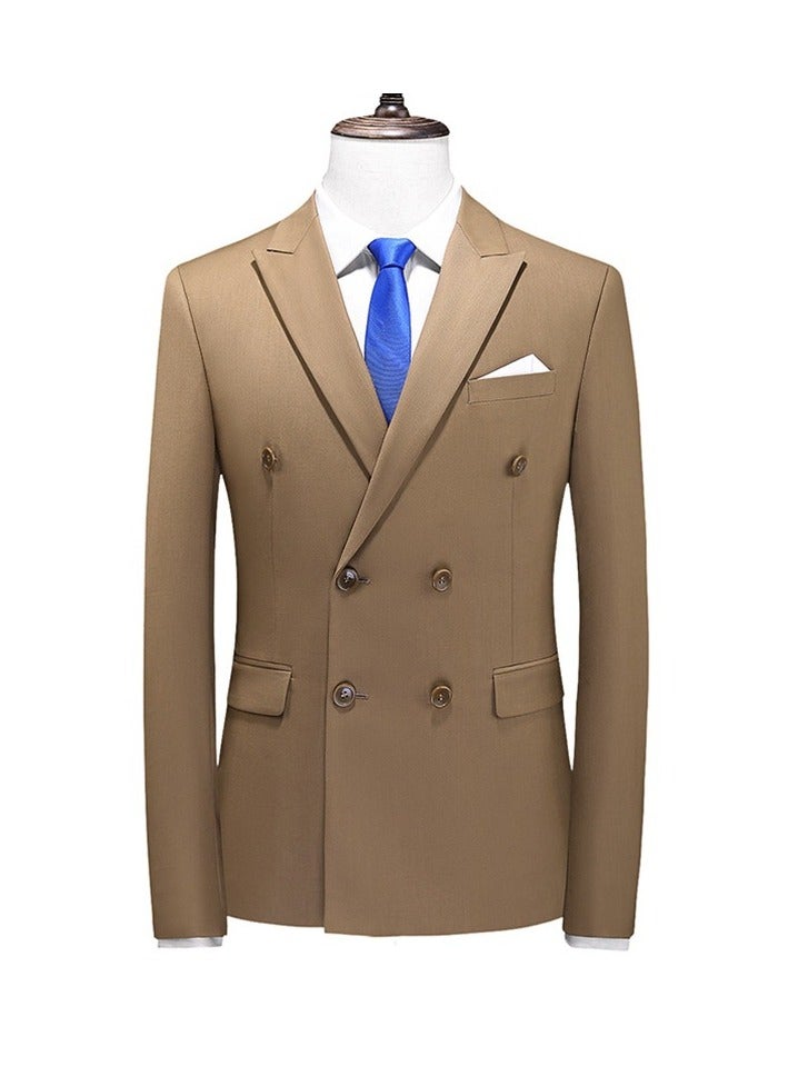 Shougu New Slim Fit Business Casual Fashionable Suit Jacket  - Image 1