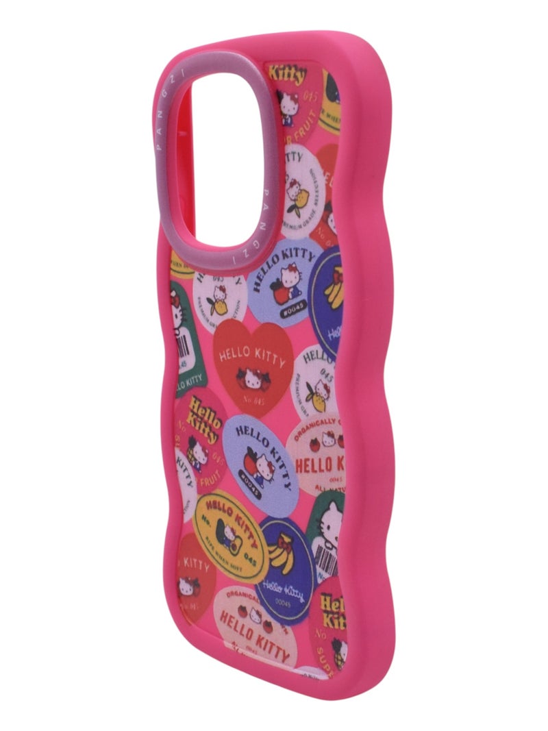 Hello Kitty Plastic Back Cover For Xiaomi Redmi Note 13 - Multicolour - Image 3