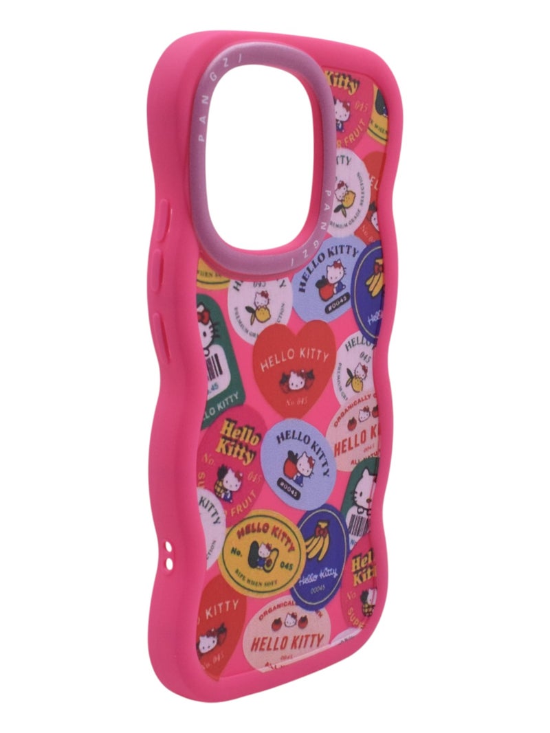 Hello Kitty Plastic Back Cover For Xiaomi Redmi Note 13 - Multicolour - Image 2
