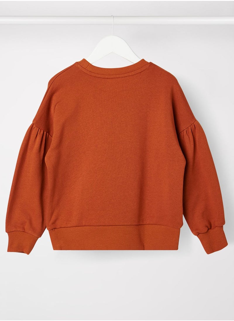 MANGO - Kids Minnie Mouse Sweatshirt - Image 1