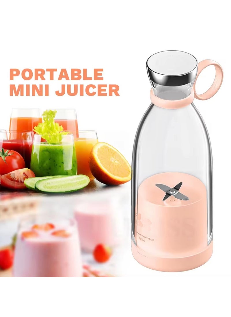 DubaiGallery - 420 Ml Stronger and Faster Home Used Electric Portable Blender Fresh Juice Blender Cup Blender for Shakes and Smoothies - Image 1