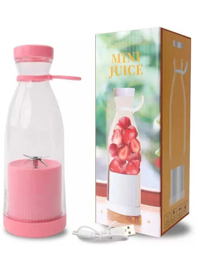 DubaiGallery - 420 Ml Stronger and Faster Home Used Electric Portable Blender Fresh Juice Blender Cup Blender for Shakes and Smoothies - Image 1