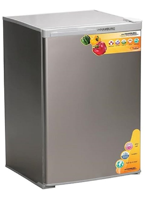 Hamburg FB15 Mini Bar Refrigerator 140 Liters - Silver