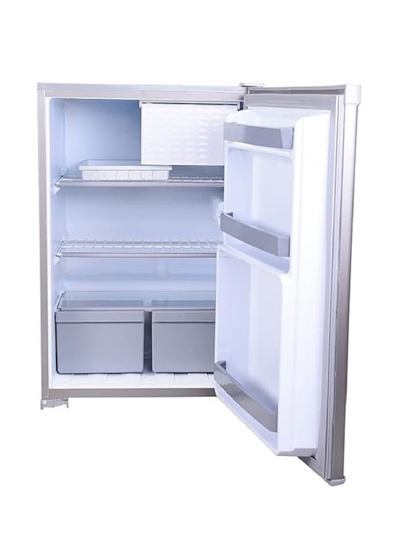 Hamburg FB15 Mini Bar Refrigerator 140 Liters - Silver