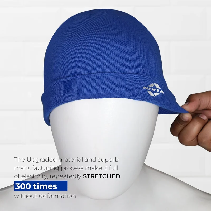 نيفيا Nivia Cotton Slouchy Beanie & Skull Cap for All Seasons, Unisex