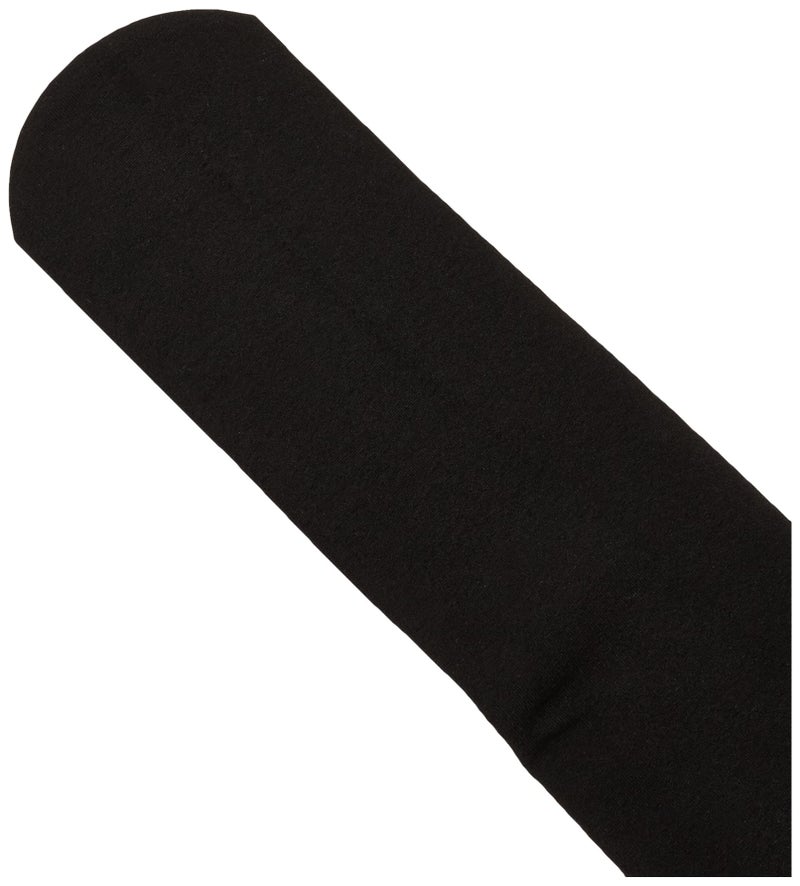 MUK LUKS womens Women's Fleece Lined 2-pair Pack Knee High Socks, Black/Black, Large-X-Large US - Image 2