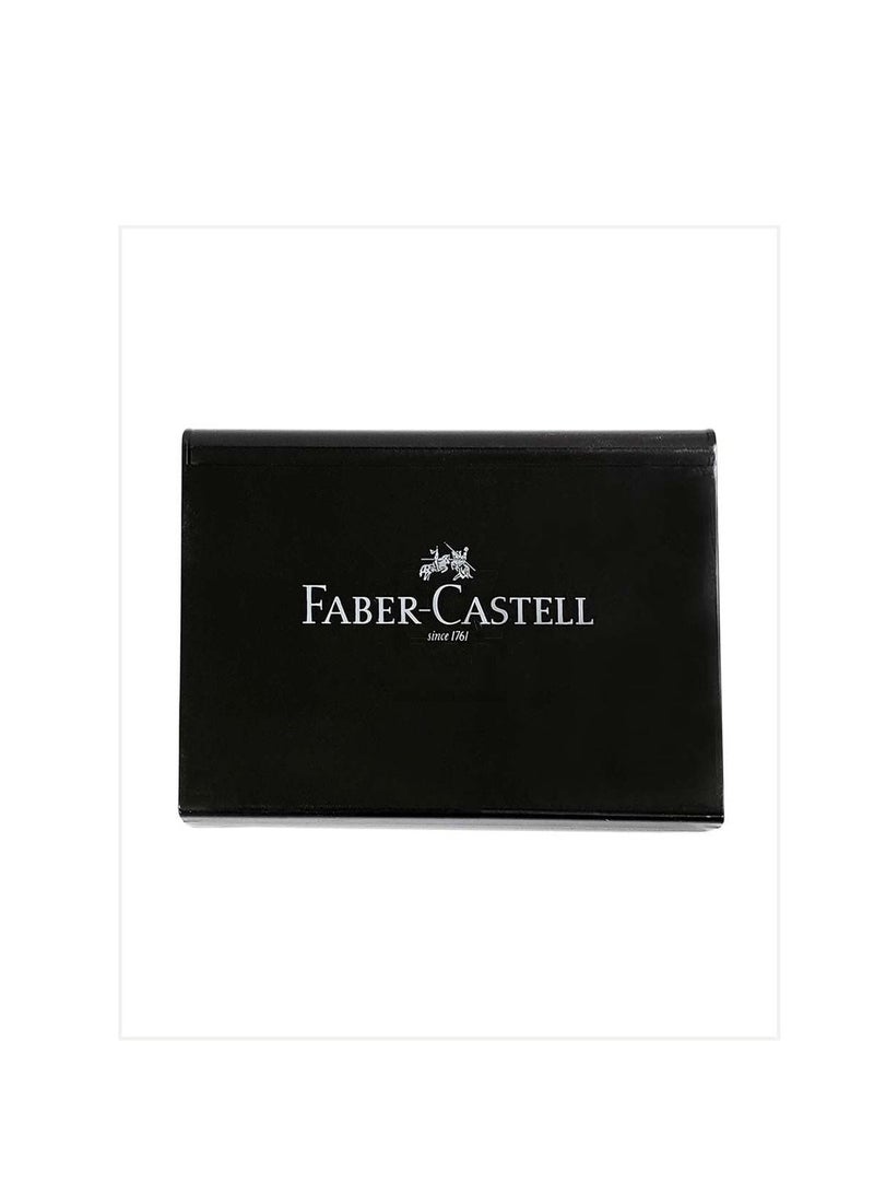 فابير كاستل وسادة ختم فابر كاستل مناسبة لجميع أنواع الأختام المطاطية ، أسود - Image 1