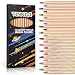 TINNIVI Rainbow Pencils for Kids Adults 12 Pack Rainbow Colored Pencil Art Supplies for Girls Boys Wooden Multi Colored Pencils Bulk for Coloring Drawing Sketching Presharpened 12 Colors - Image 2