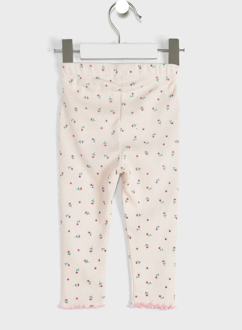 MINOTI Infant Printed Ribbed Leggings