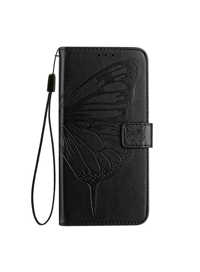 اس-توب جراب لهاتف OPPO A74 4G / F19 / F19s جراب هاتف جلدي منقوش بنقشة الفراشة - Image 2