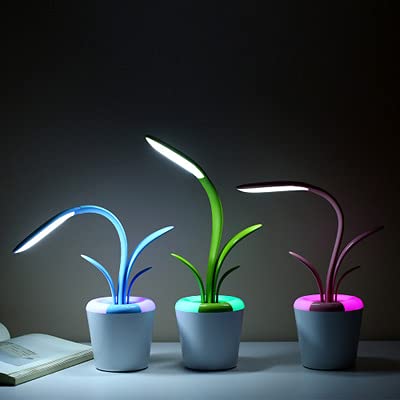 Kresal Adjustable LED Touch Control USB Charging Clivia Table Lamp MultiFunctional Reading Light EyeProtection Desk LightMulti Color - Image 3