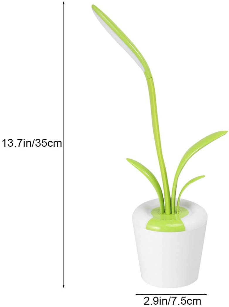 Kresal Adjustable LED Touch Control USB Charging Clivia Table Lamp MultiFunctional Reading Light EyeProtection Desk LightMulti Color - Image 5