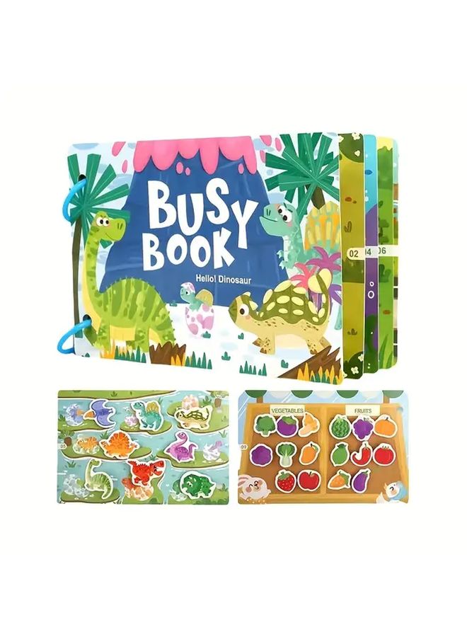 Farm Animals Busy Book For Kids 3 Years Educational Learning Activity Toy - Image 5