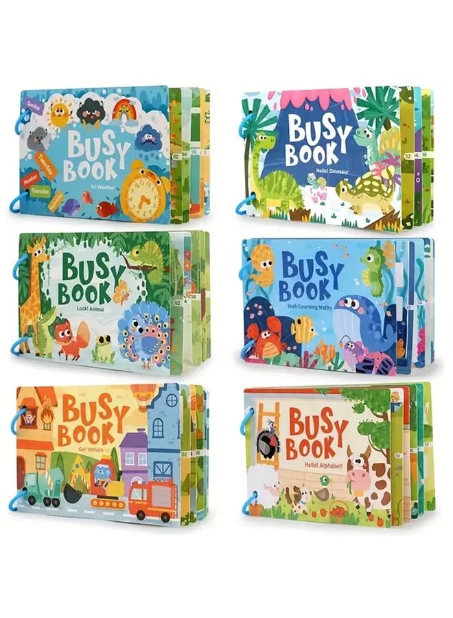 Farm Animals Busy Book For Kids 3 Years Educational Learning Activity Toy - Image 2